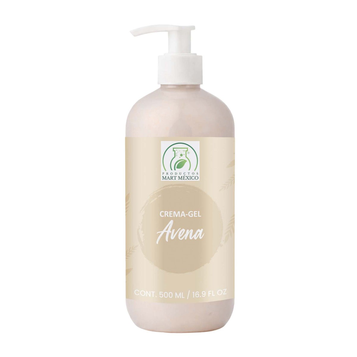Crema gel facial y corporal avena calma y suaviza 500 ml