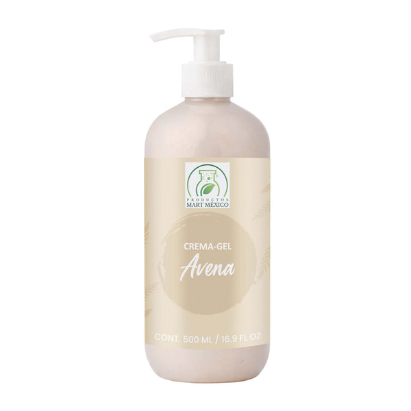 Crema gel facial y corporal avena calma y suaviza 500 ml