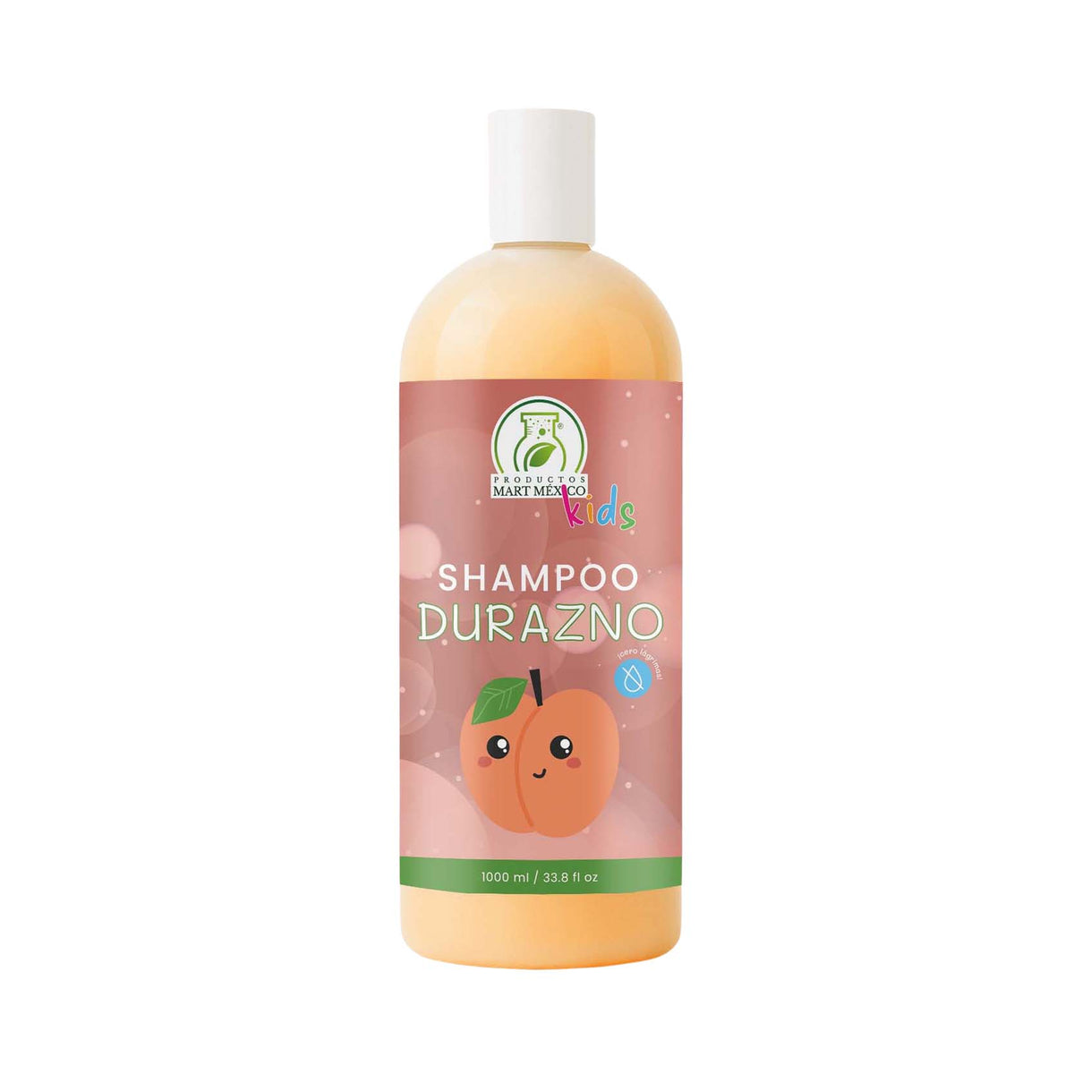 Shampoo capilar de durazno libre de lágrimas kids