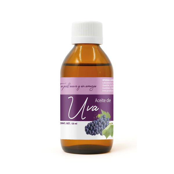 Aceite de uva premium cosmético