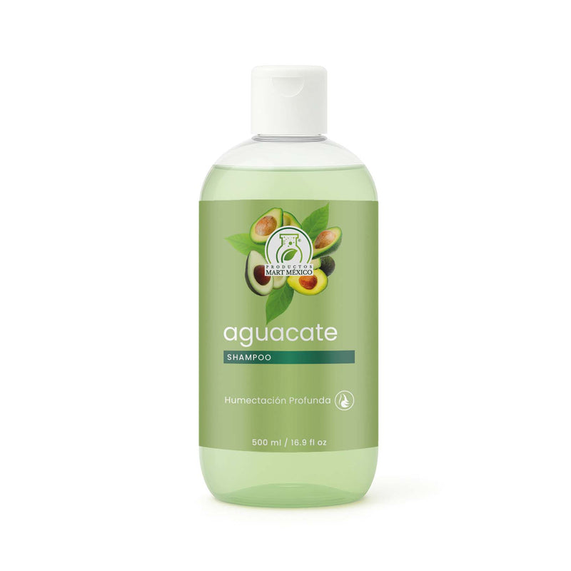 Shampoo capilar de aguacate hidratante