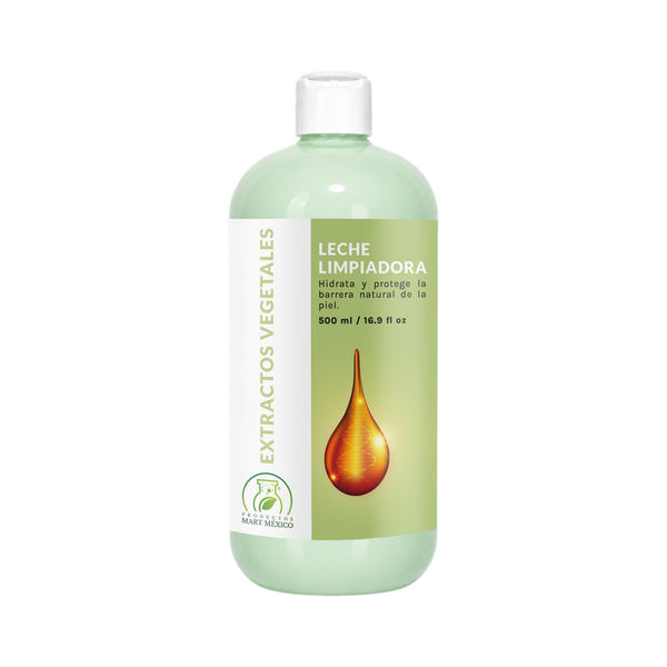 Leche desmaquillante extractos vegetales
