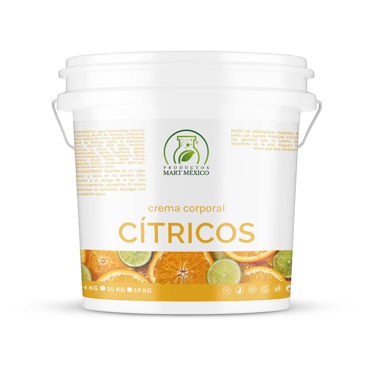Crema facial y corporal cítricos piel radiante y suave