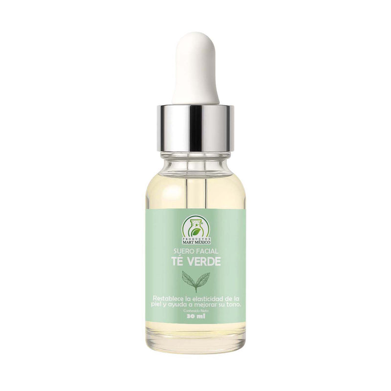 Suero facial té verde antioxidante