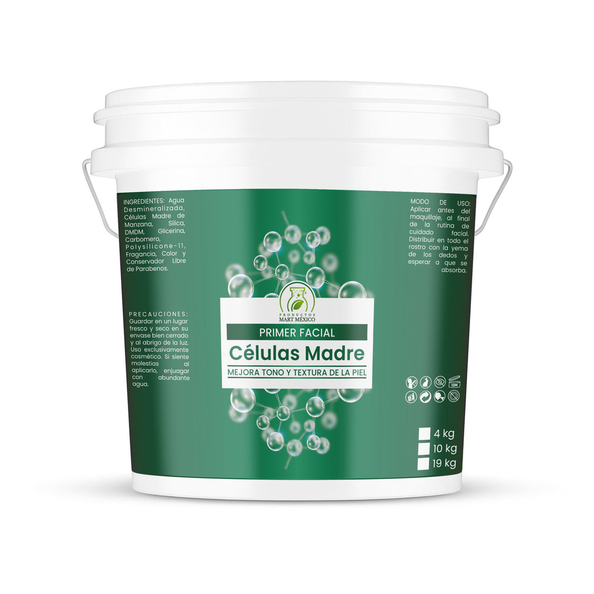 Primer hidratante de células madre