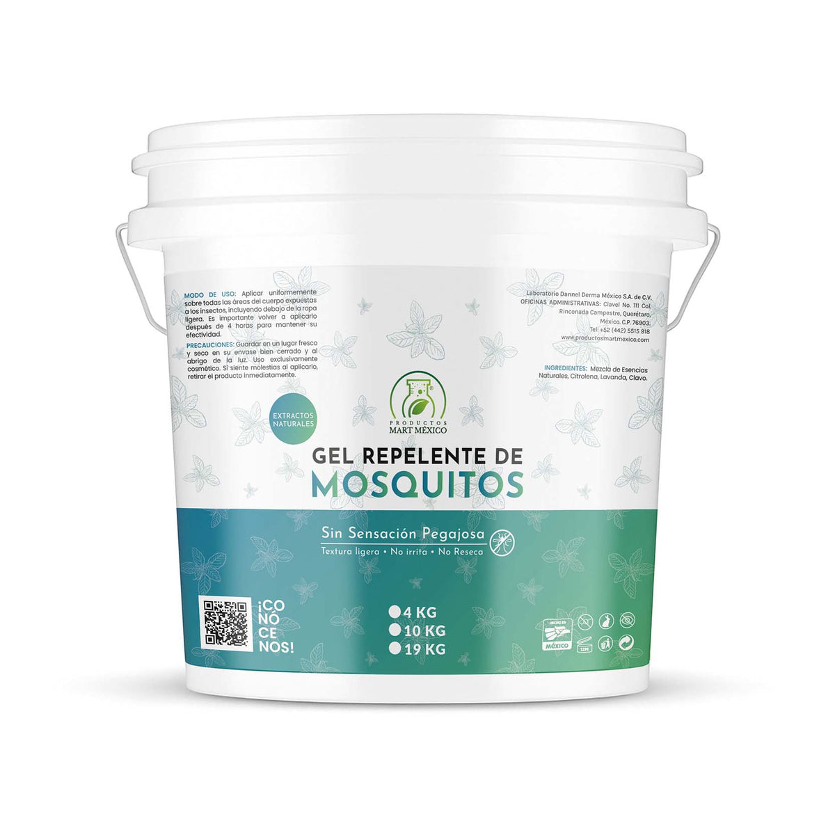 Gel repelente de mosquitos