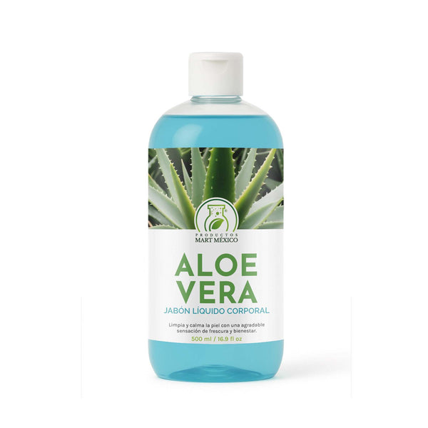 Jabón líquido corporal de aloe vera