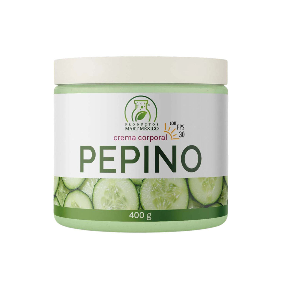 Crema de pepino con FPS 30