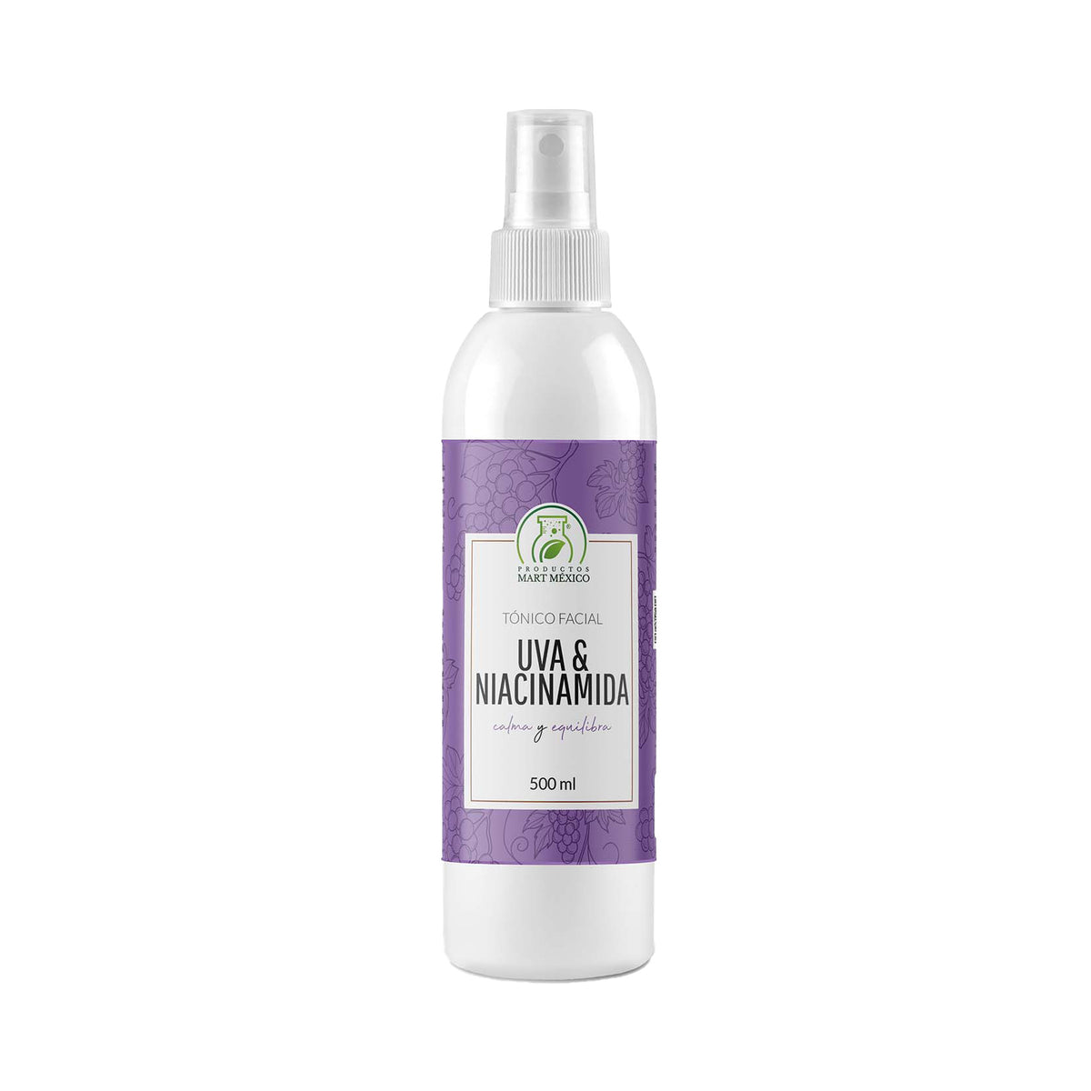 Tónico facial de uva y niacinamida