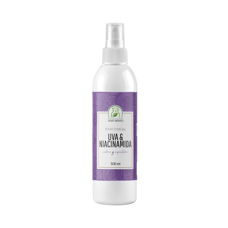 Tónico facial de uva y niacinamida