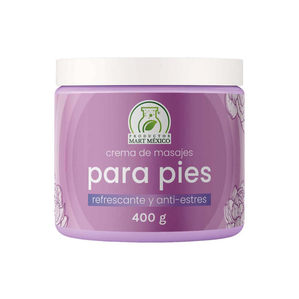 Crema refrescante para pies