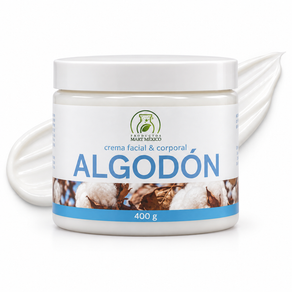 Crema corporal y facial algodón