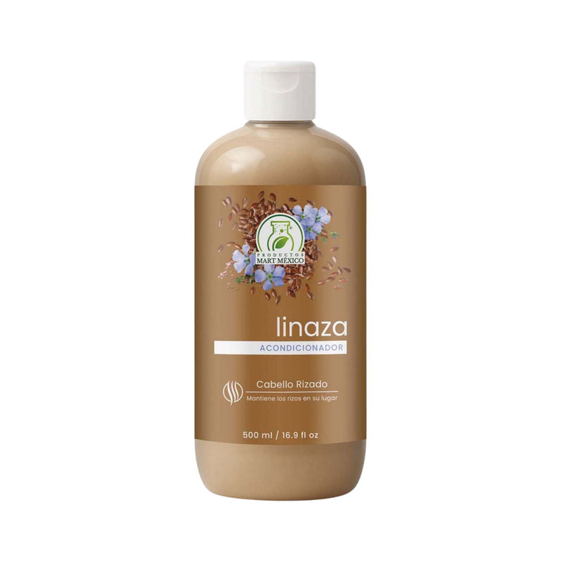 Acondicionador linaza natural cabello rizado
