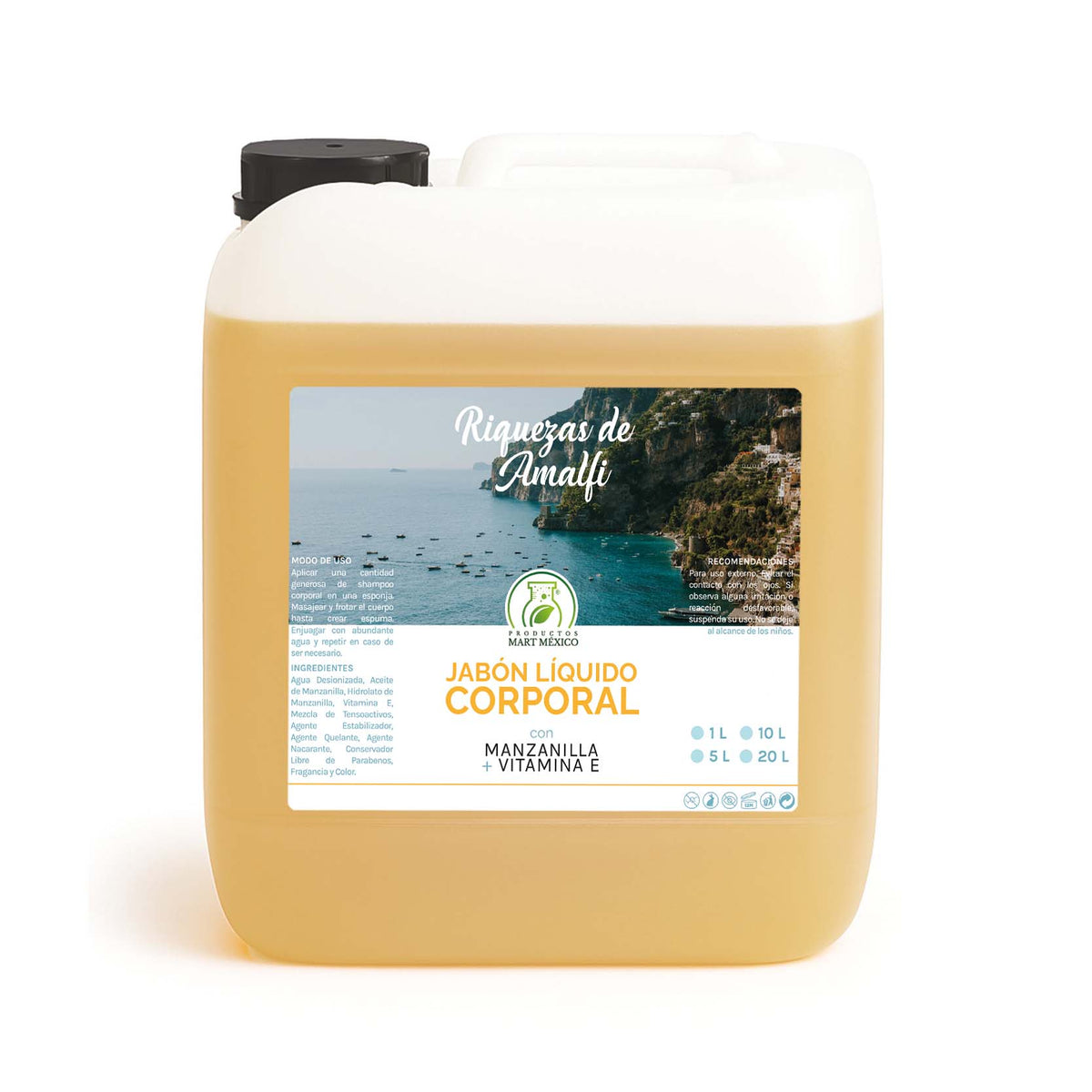 Jabón líquido corporal riquezas de amalfi