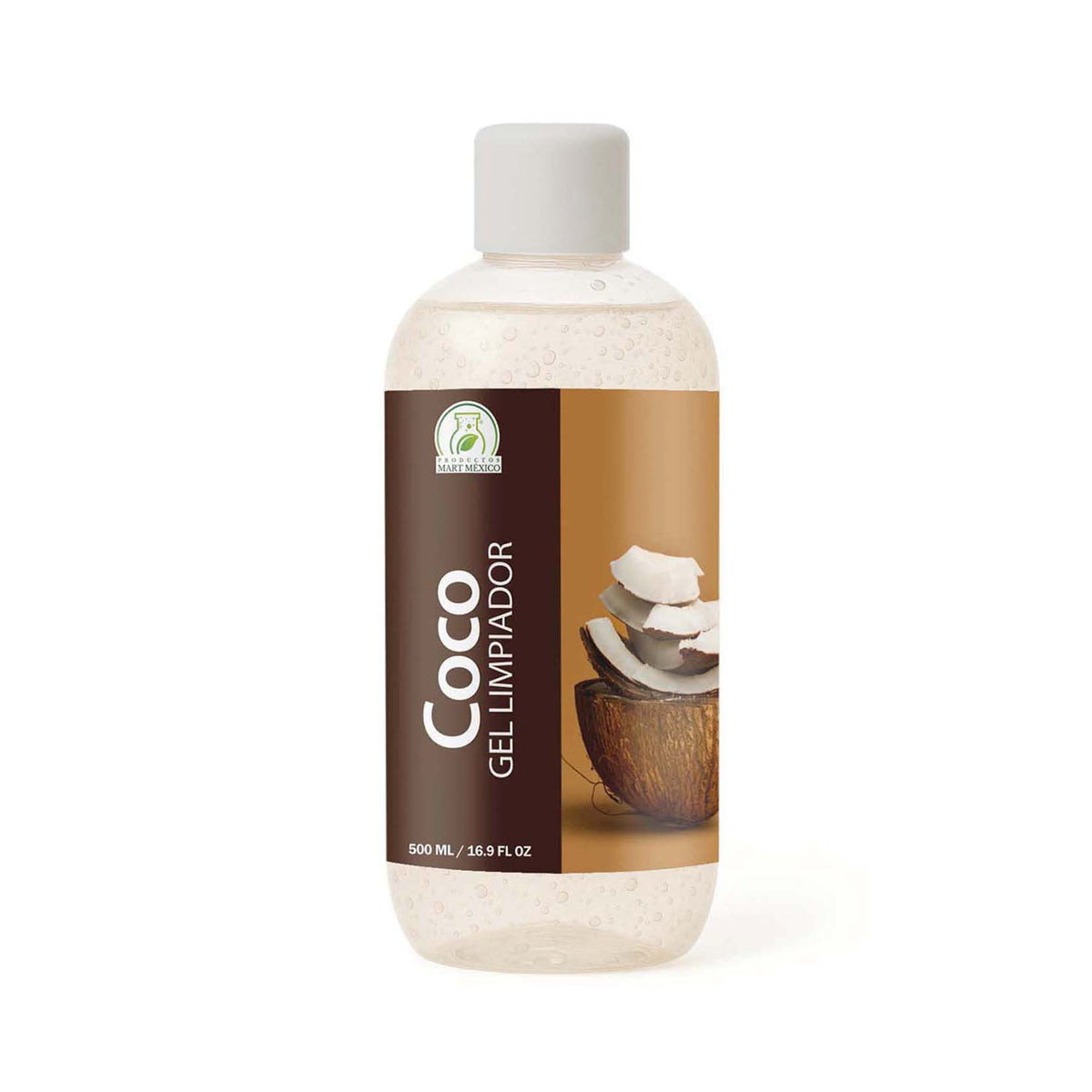 Gel limpiador de coco suavizante