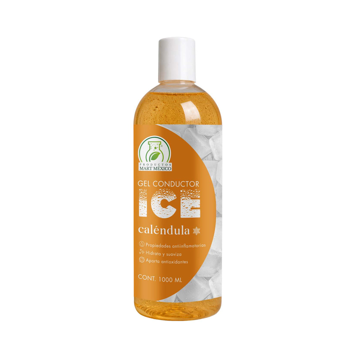Gel conductor ice caléndula efecto frío