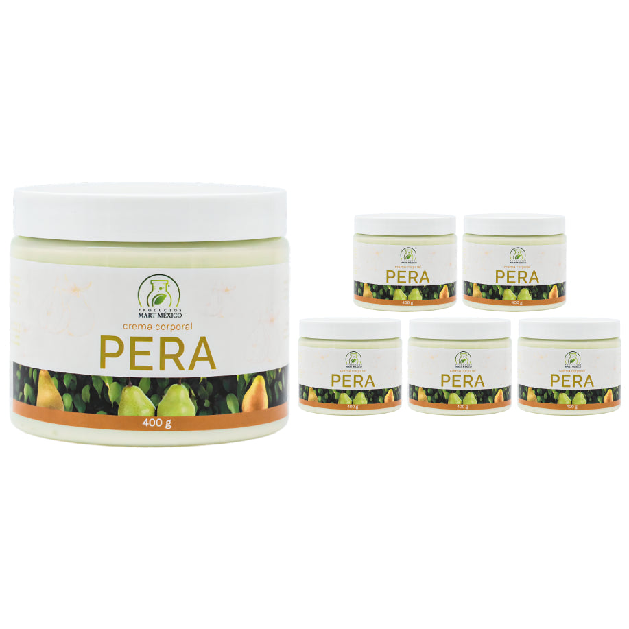 Crema facial y corporal de pera hidratante