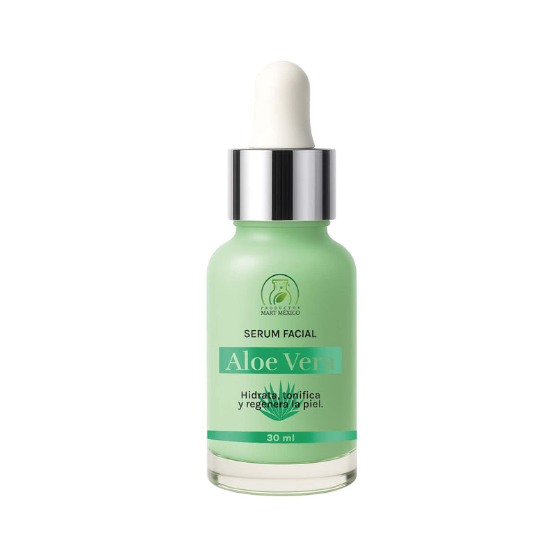 Sérum facial de aloe vera regenerador
