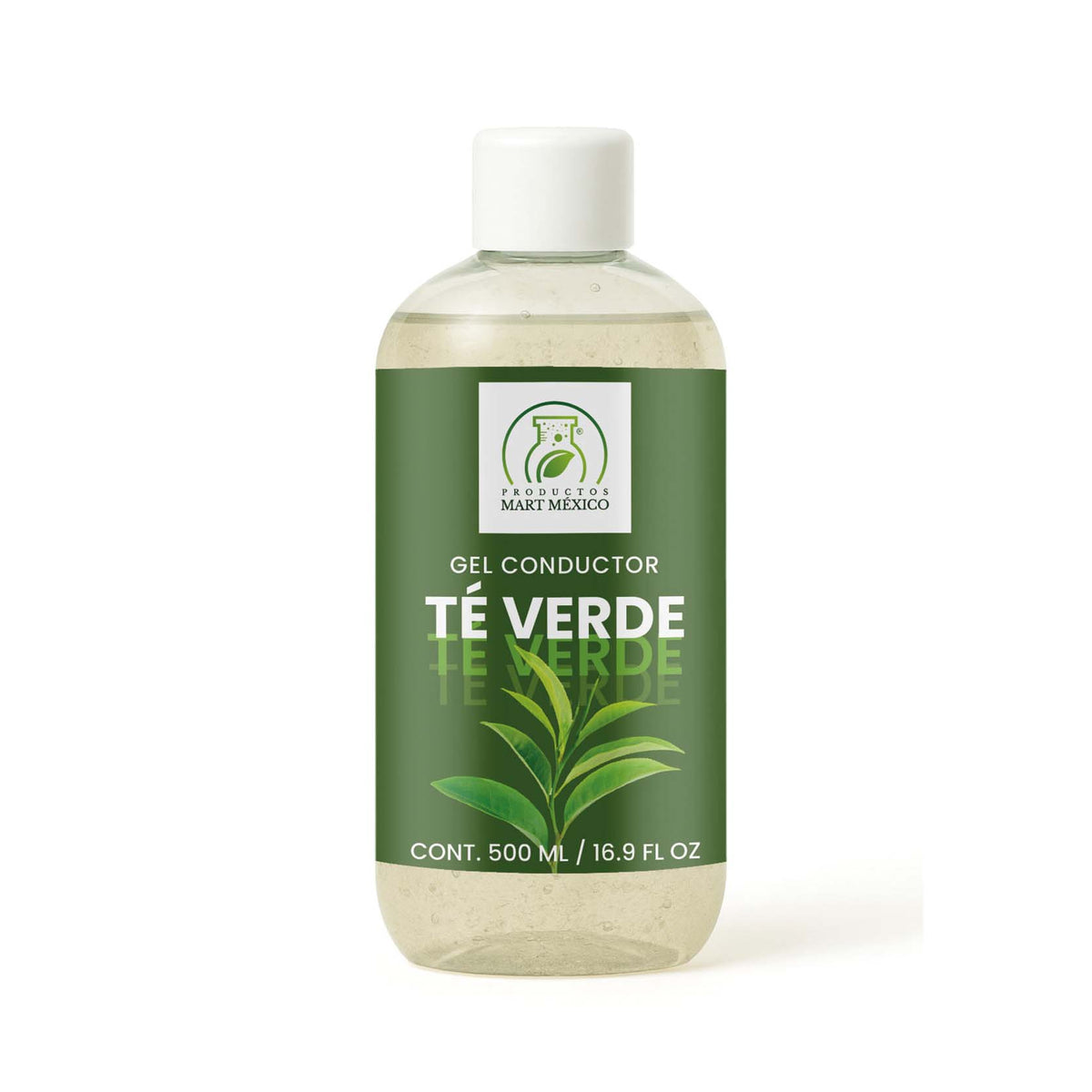 Gel conductor de té verde aparatología