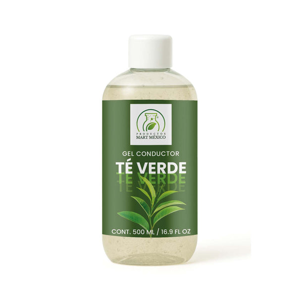 Gel conductor de té verde aparatología