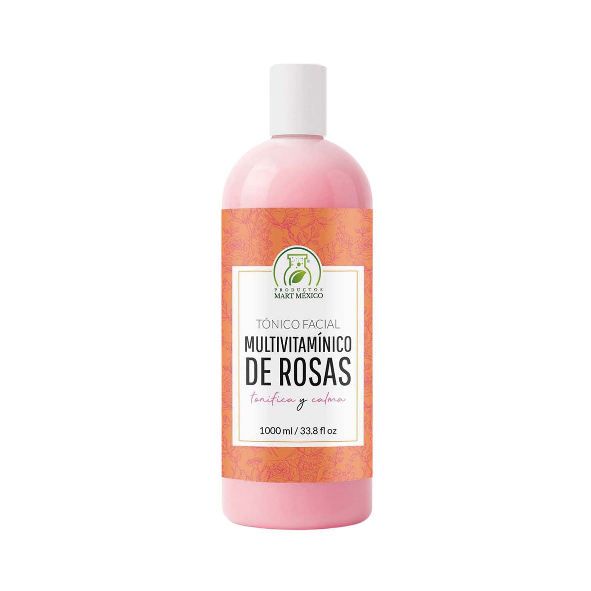 Tónico facial hidratante multivitamínico de rosas