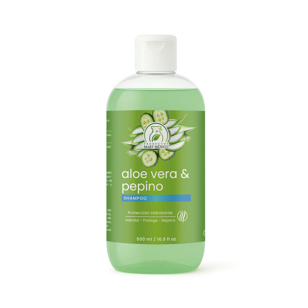 Shampoo capilar aloe vera y pepino