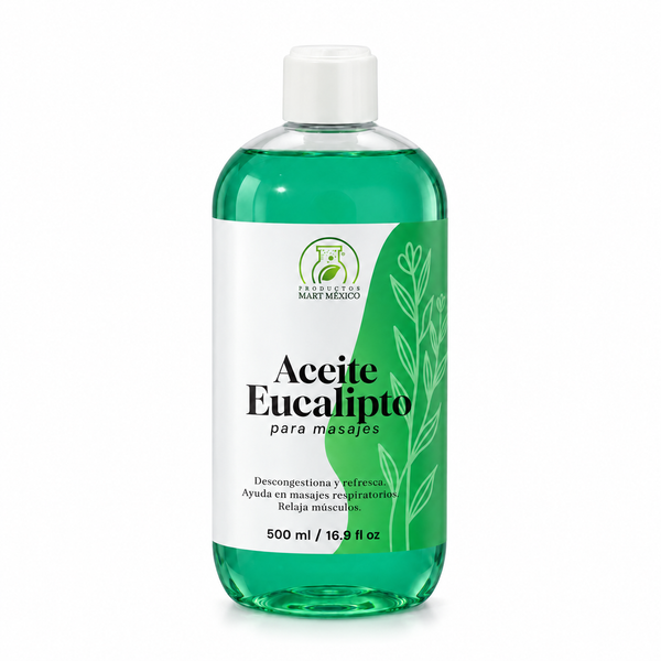 Aceite de eucalipto para masajes refresca