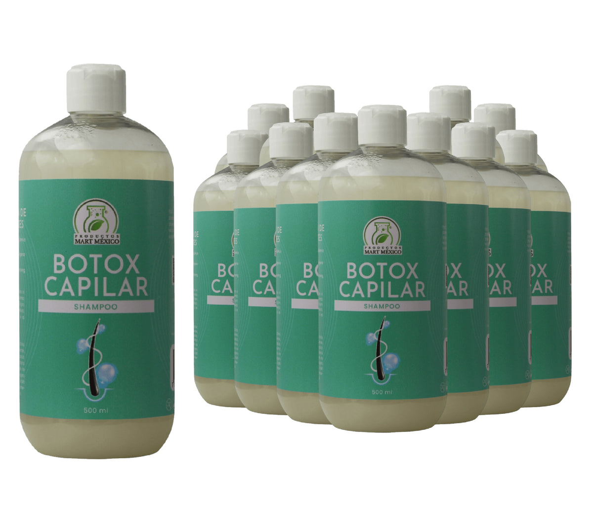 Shampoo capilar efecto botulínico