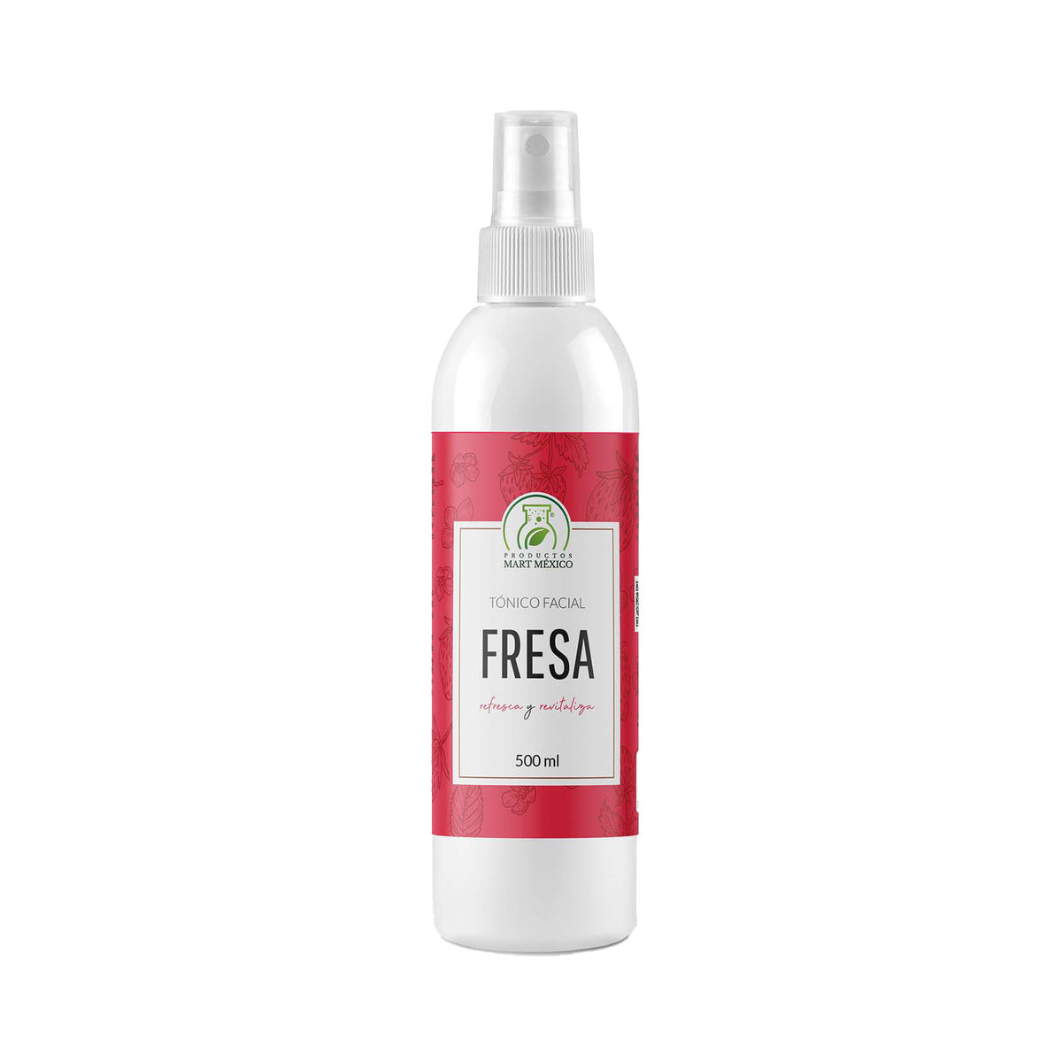 Tónico facial de fresa