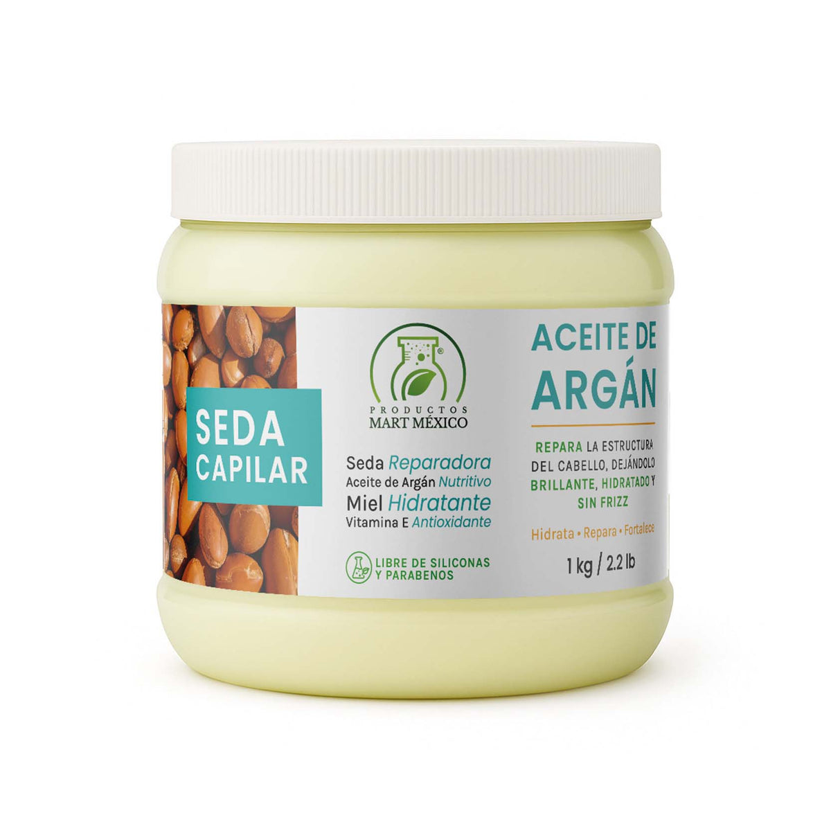 Seda capilar con aceite de argán