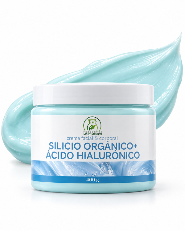 Crema facial y corporal silicio + hialurónico tonifica