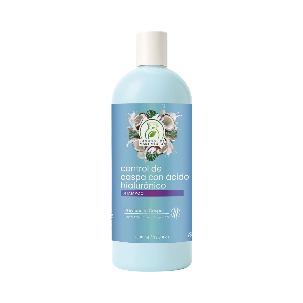 Shampoo capilar control caspa con ácido hialurónico