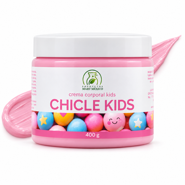 Crema facial y corporal chicle kids piel suave