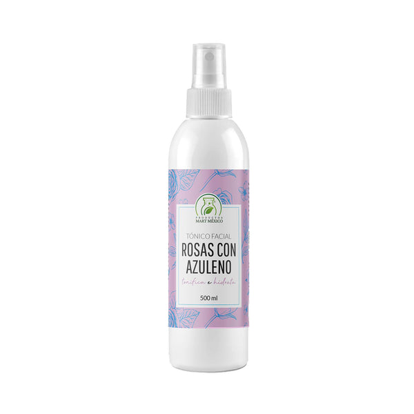 Tónico de rosas con azuleno piel sensible