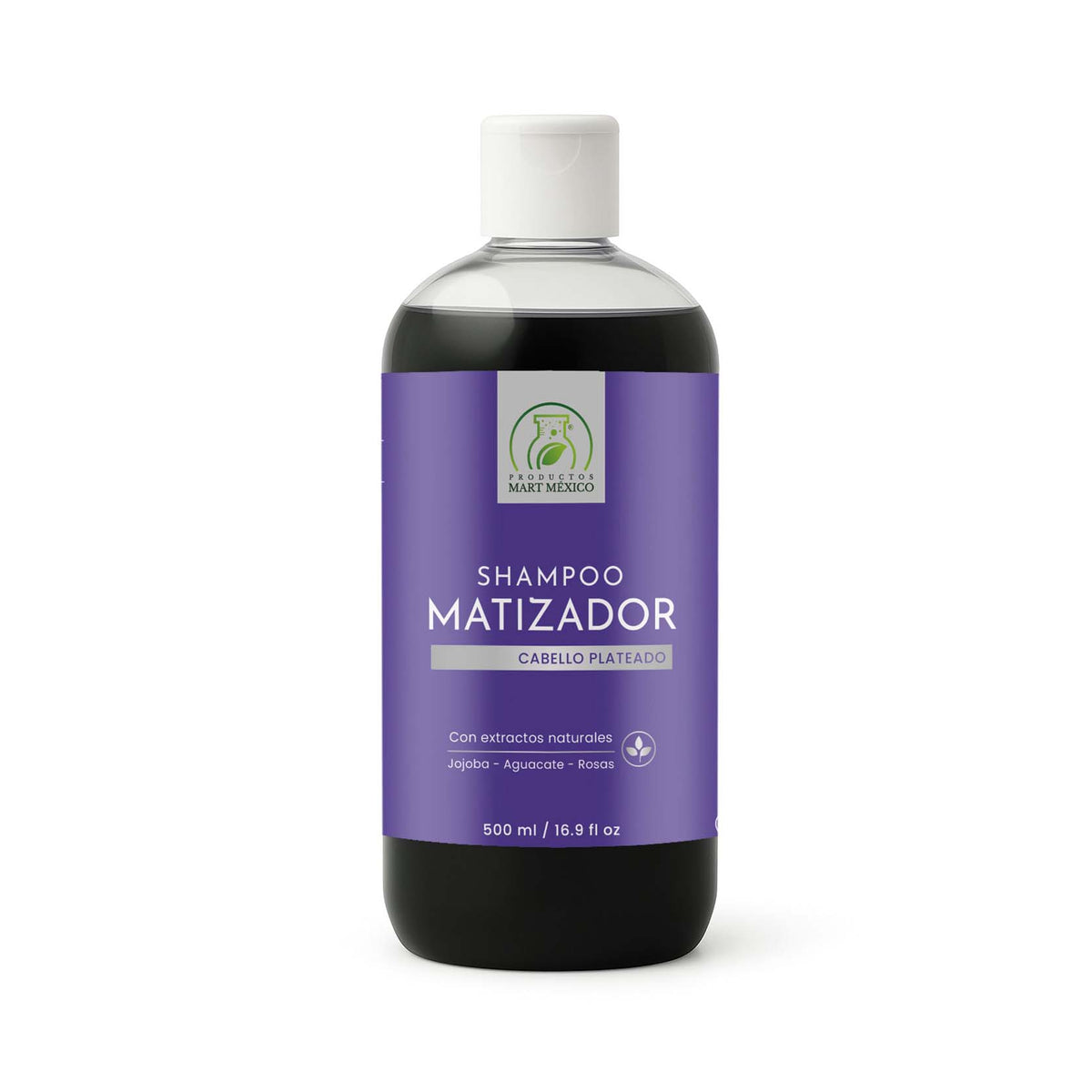 Shampoo matizador de mechas plateadas