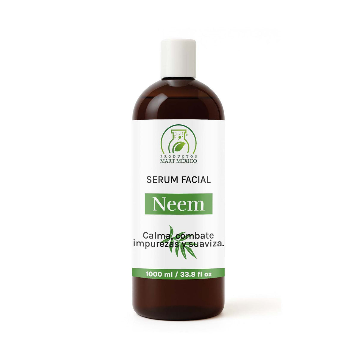 Sérum facial de neem suaviza