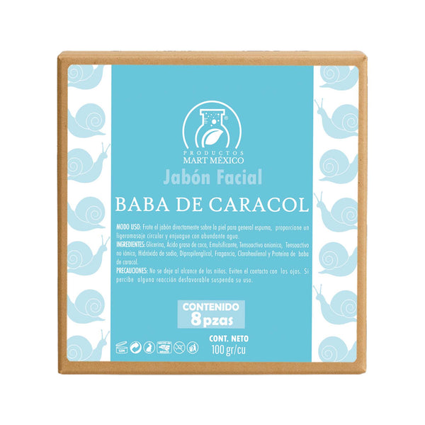 Jabón barra de baba de caracol