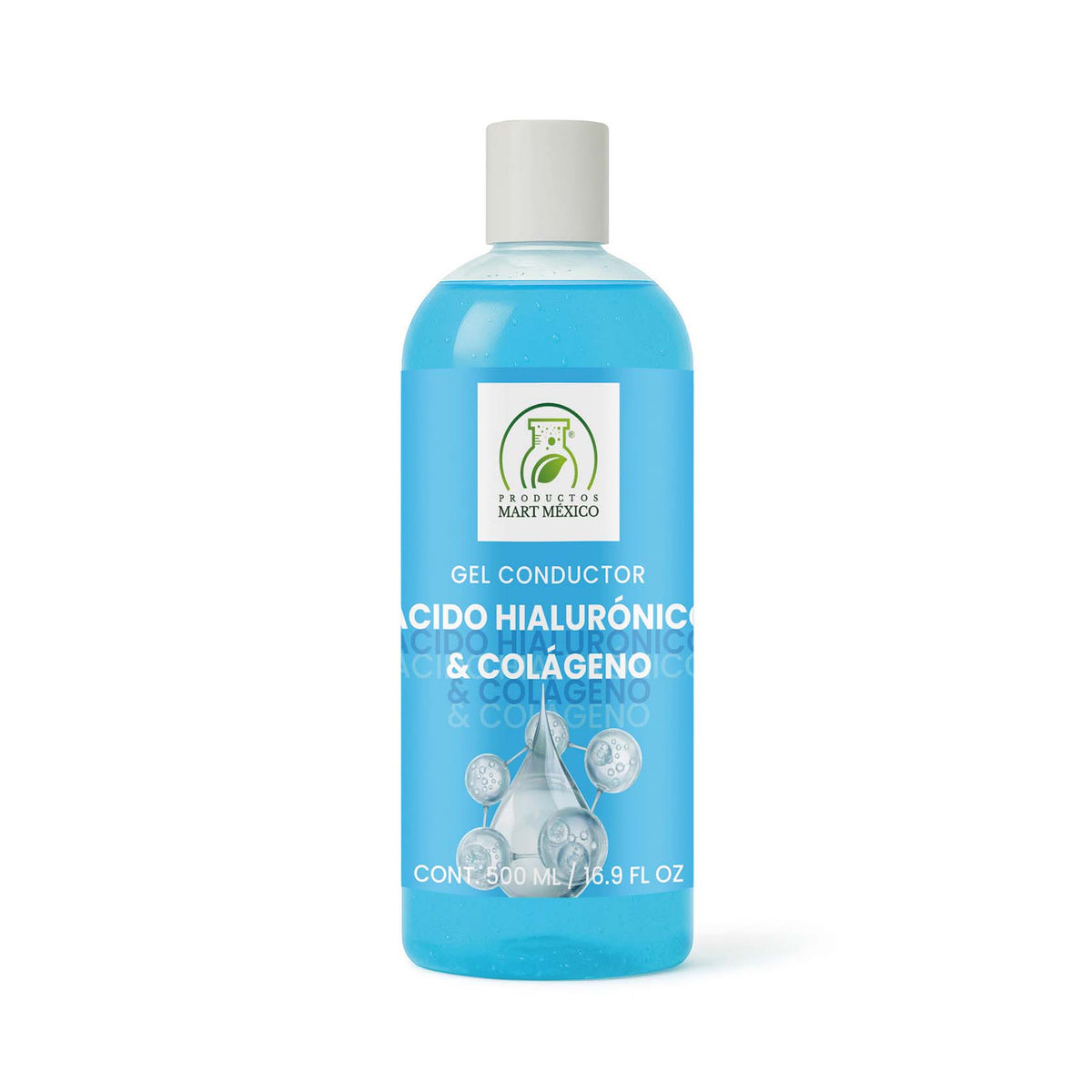 Gel conductor de ácido hialurónico y colágeno