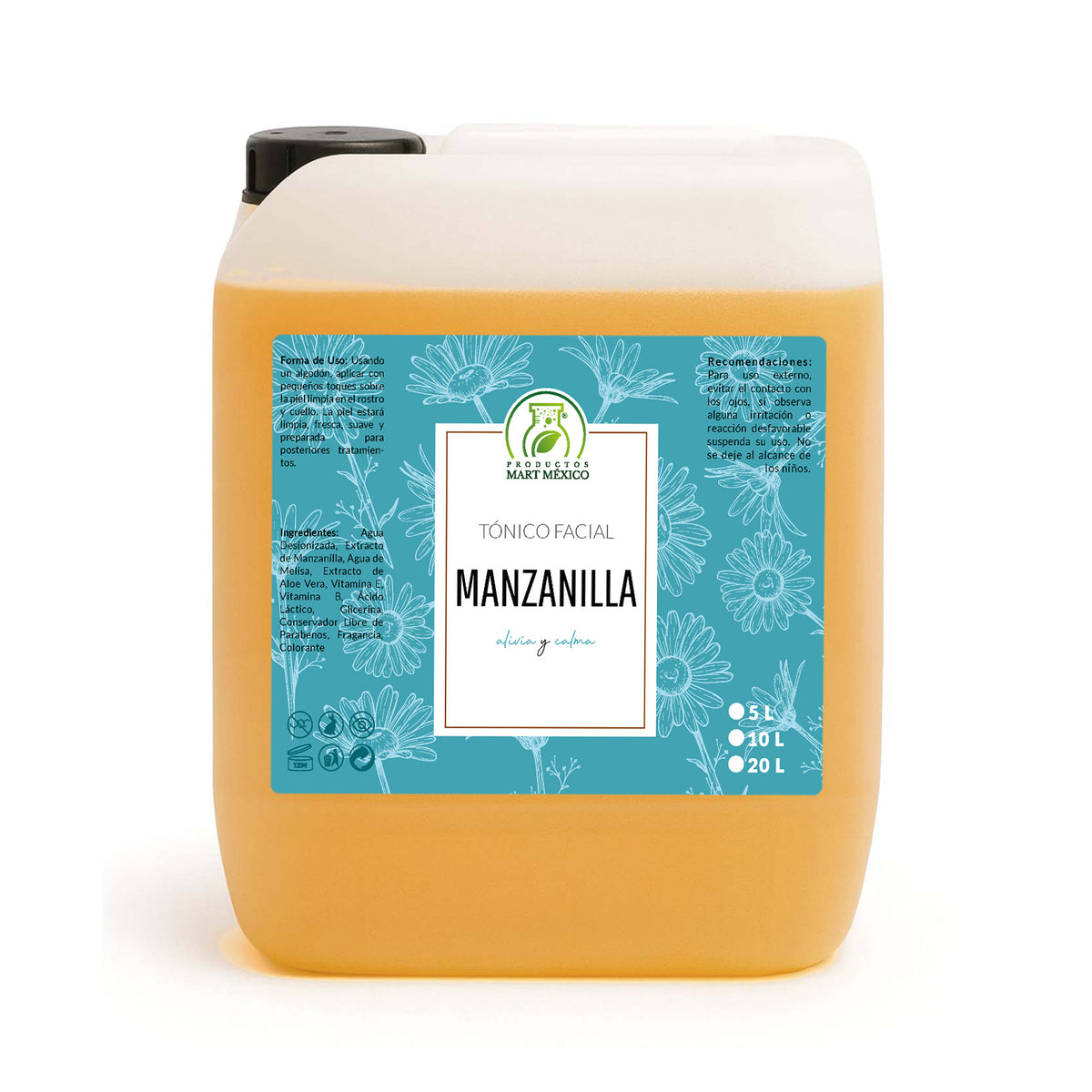 Tónico facial de manzanilla