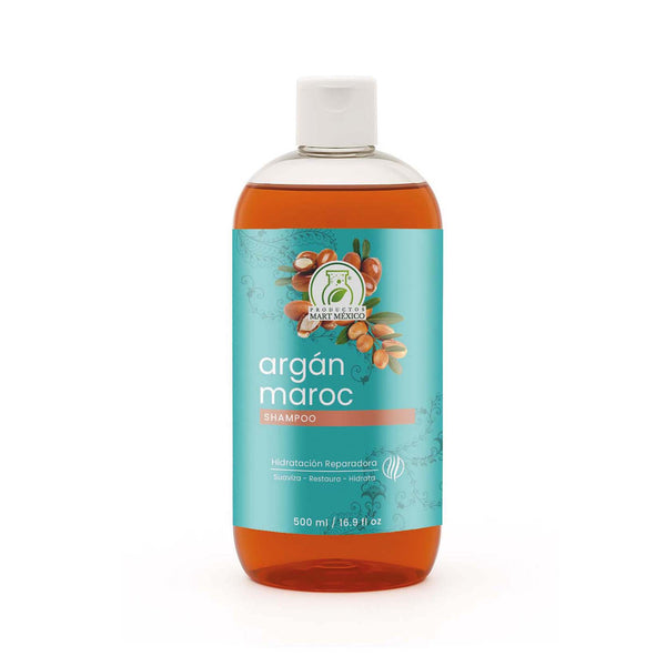 Shampoo capilar con argán maroc