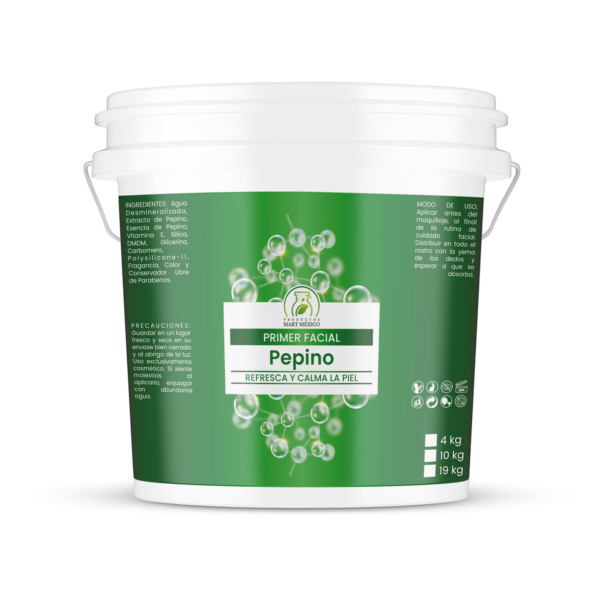 Primer (gel) hidratante de pepino