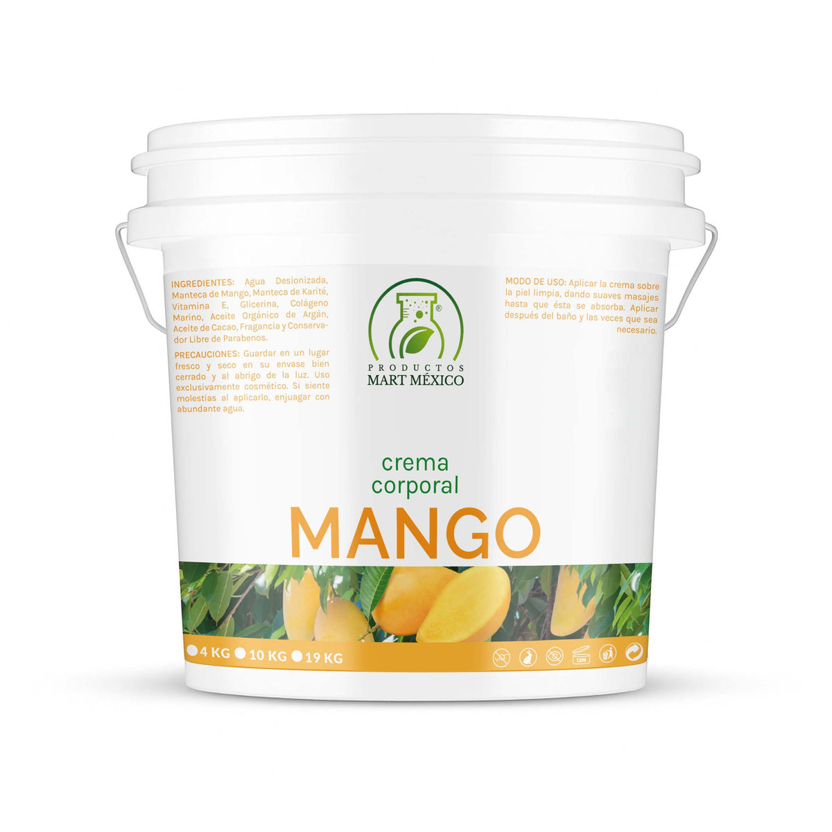 Crema facial y corporal de mango hidratante
