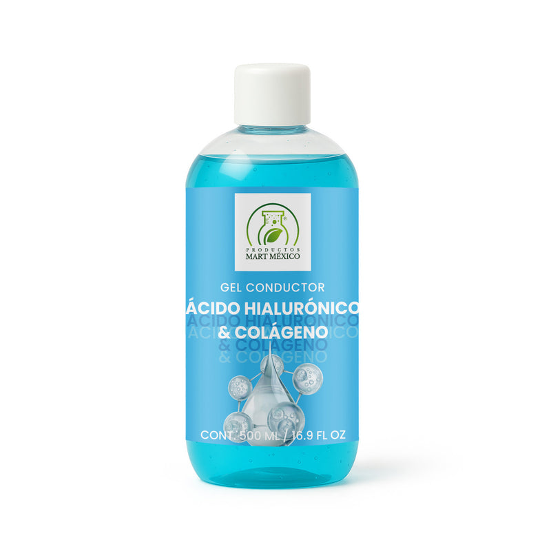 Gel conductor de ácido hialurónico y colágeno