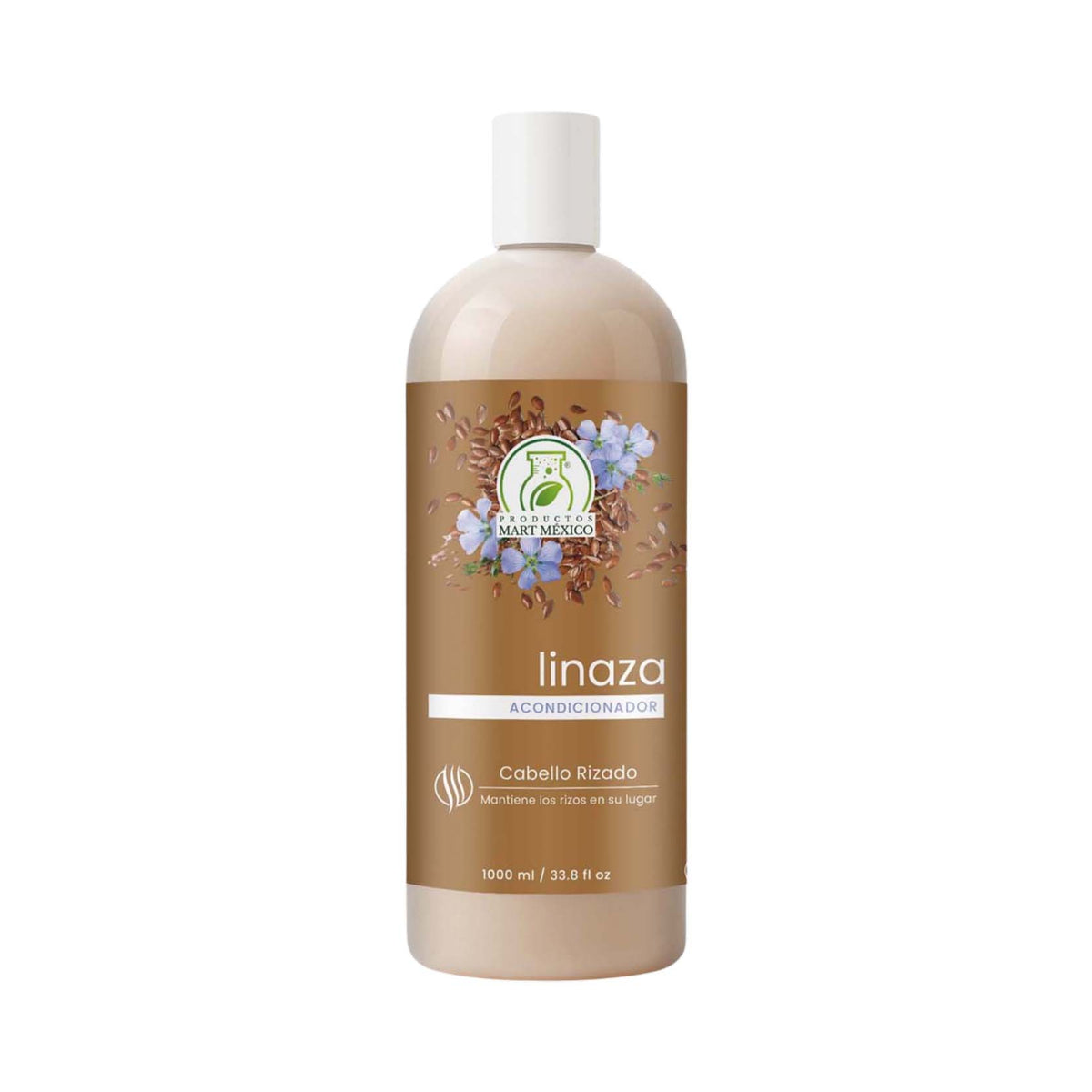 Acondicionador linaza natural cabello rizado