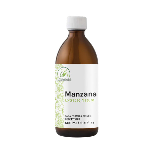 Extracto natural de manzana suaviza