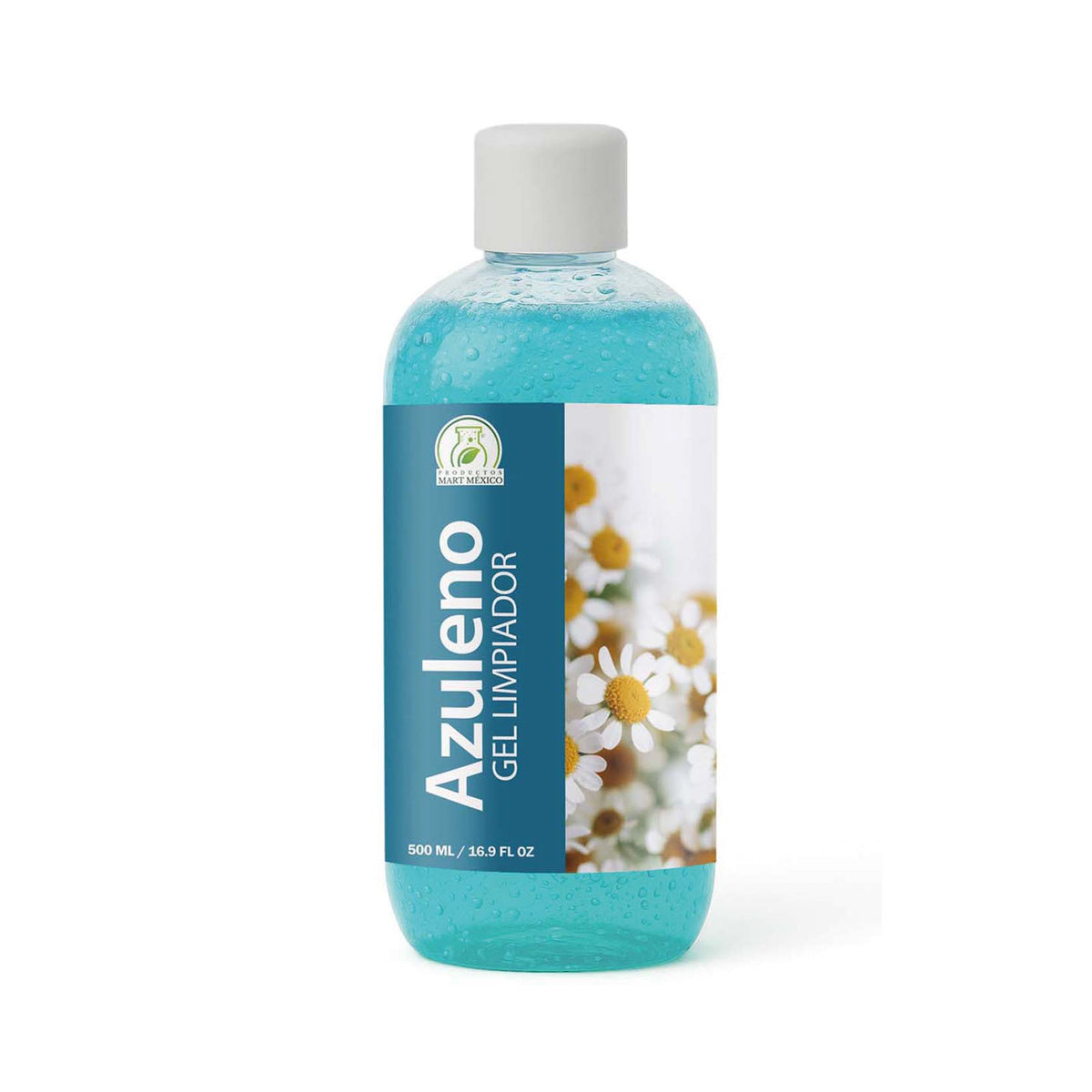 Gel limpiador de azuleno hidratante