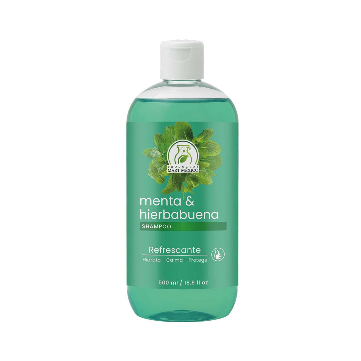 Shampoo de menta-hierbabuena