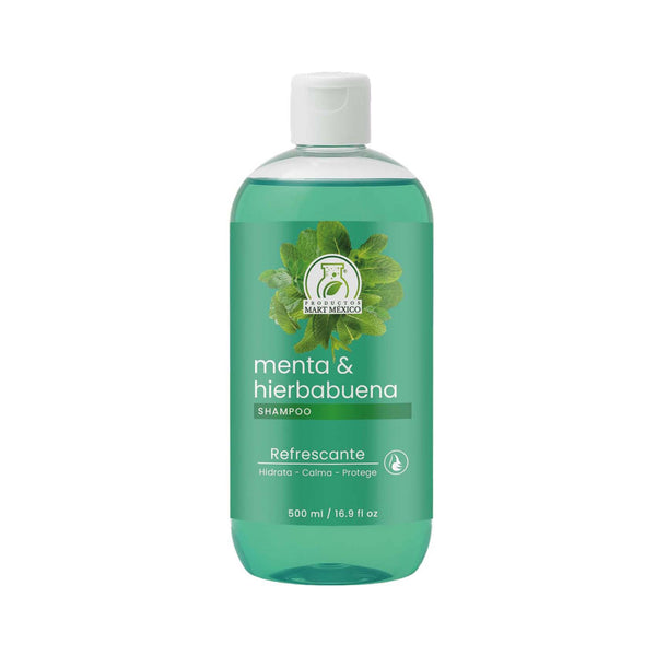 Shampoo de menta-hierbabuena
