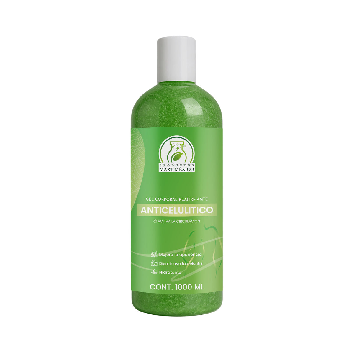 Gel reafirmante y anticelulítico