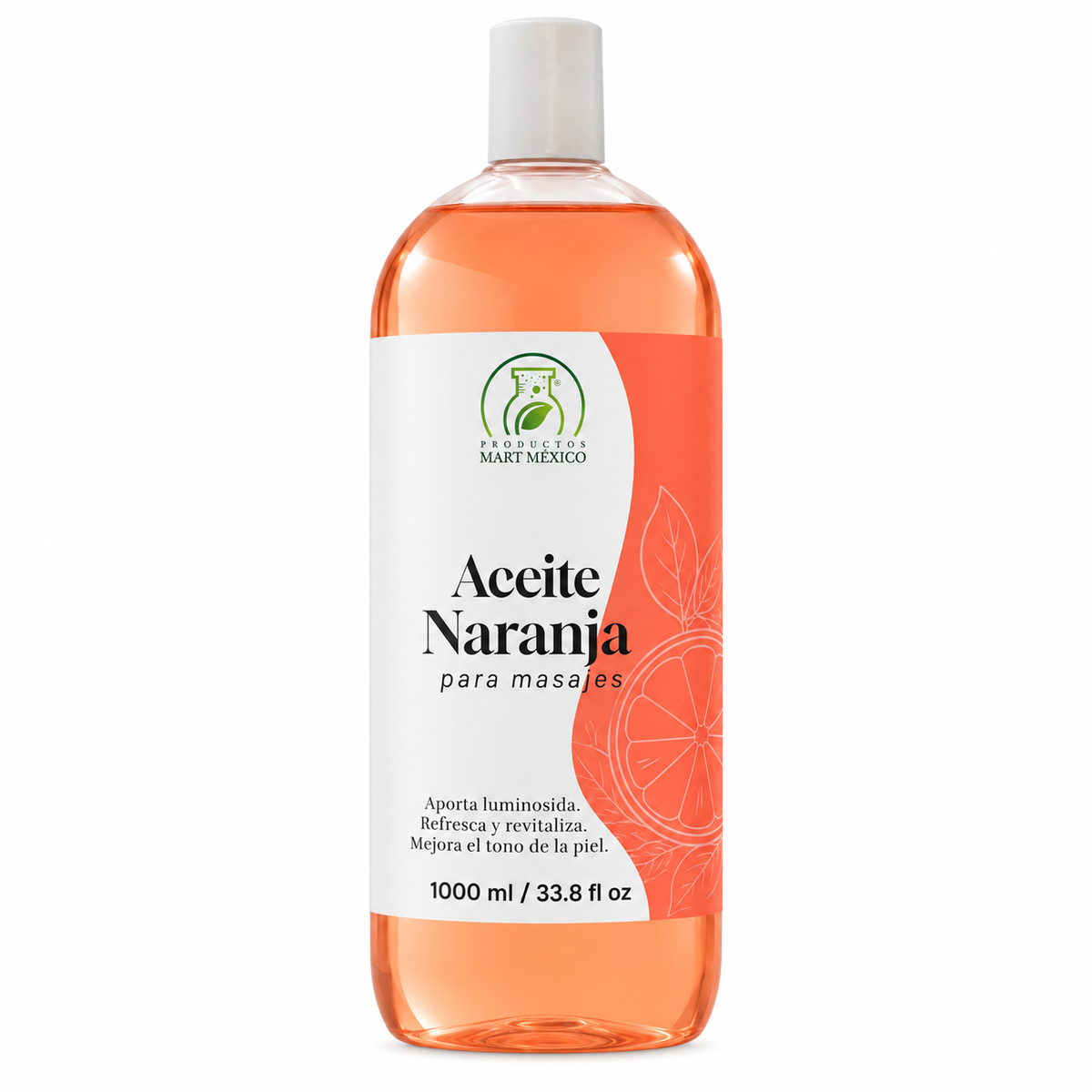 Aceite de naranja para masajes reafirmante